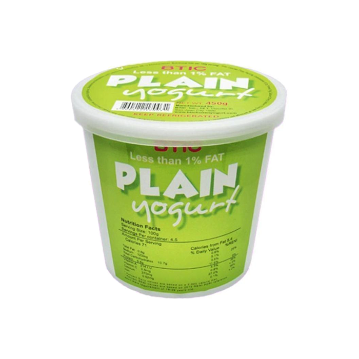 BETTER THAN ICE CREAM PLAIN YOGURT 450G All Day Supermarket