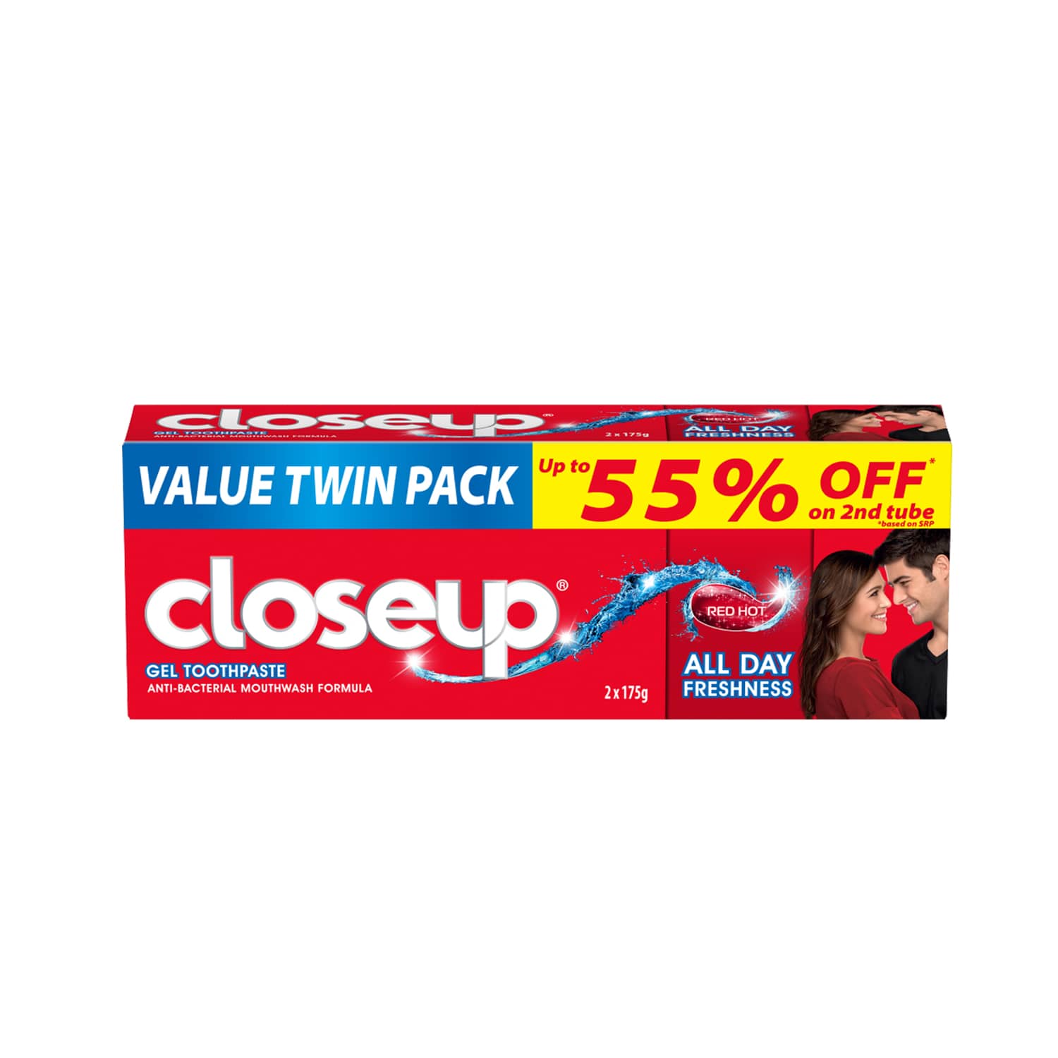 Close Up Anti Bacterial Toothpaste Red Hot 175G