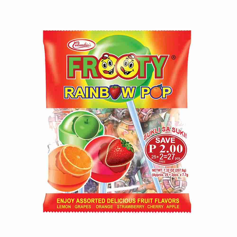 Frooty Rainbow Pop 25s 1885g All Day Supermarket