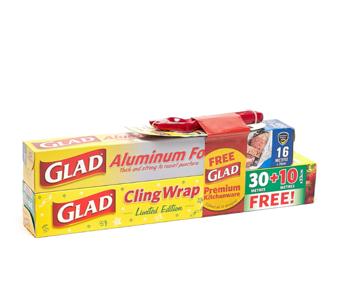 Glad® Non-Stick Aluminum Foil 30 cm width x 5 m box - Glad Philippines