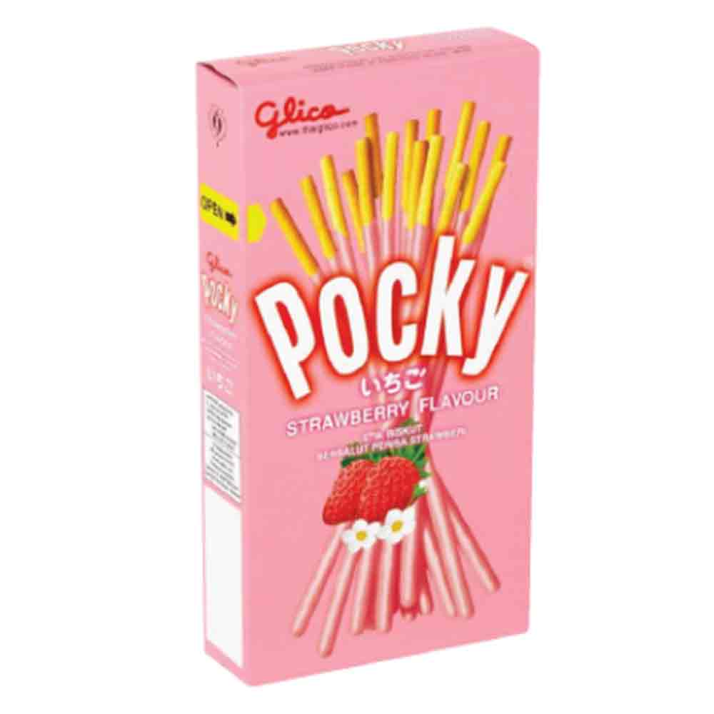 Glico Pocky Strawberry 38g All Day Supermarket