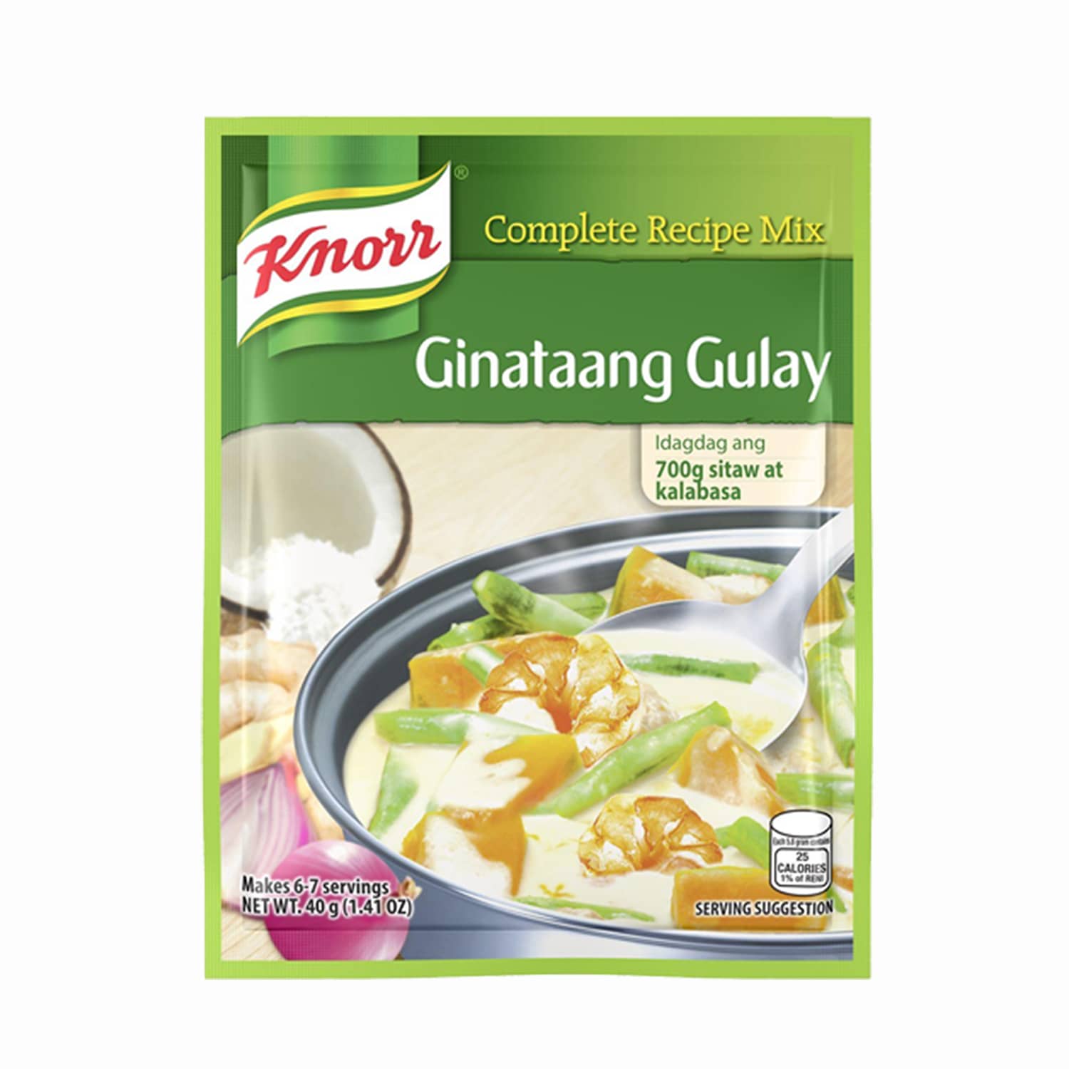 Knorr Complete Recipe Mix Ginataang Gulay 40g 9396