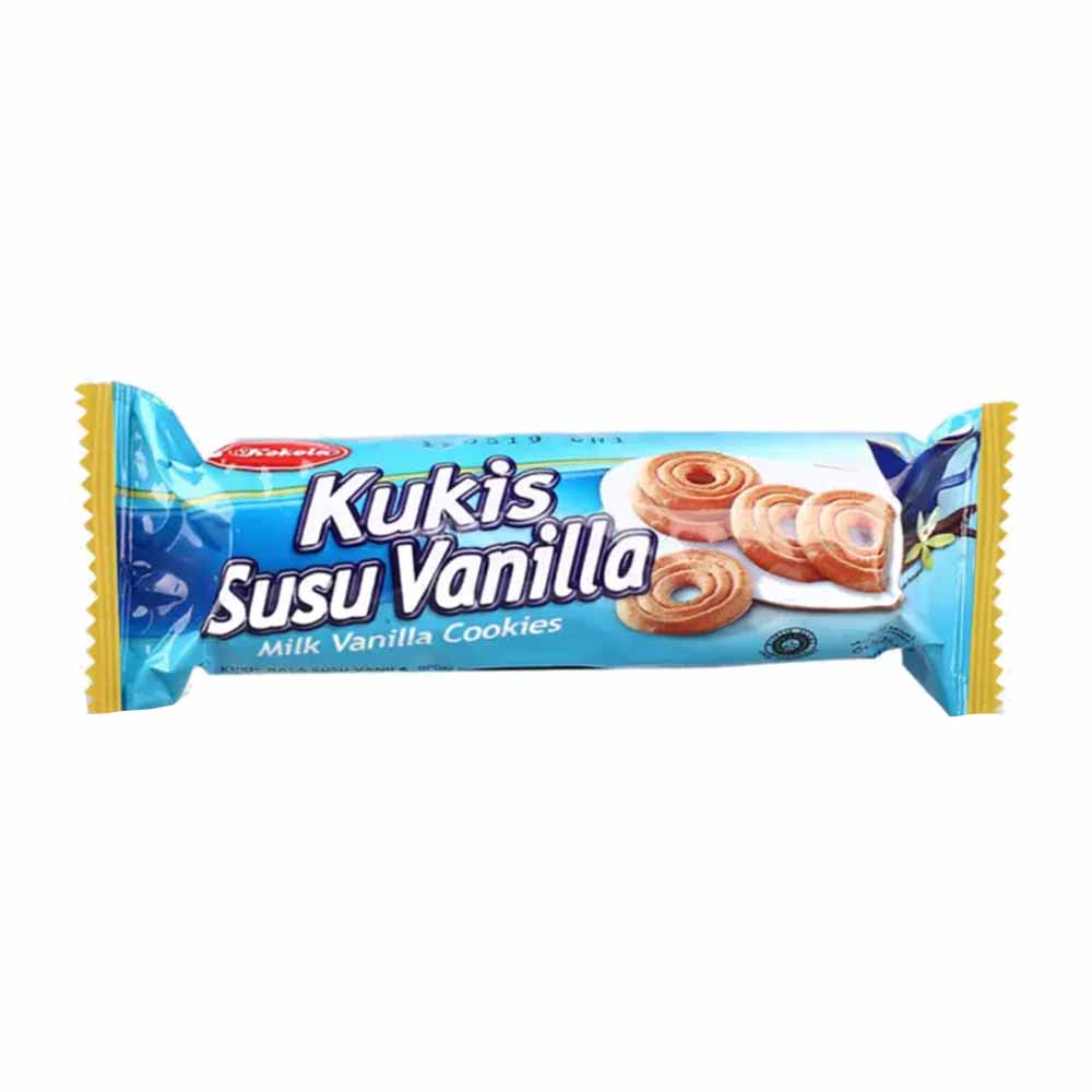 Kokola Milk Vanilla Cookies 60g All Day Supermarket 7123