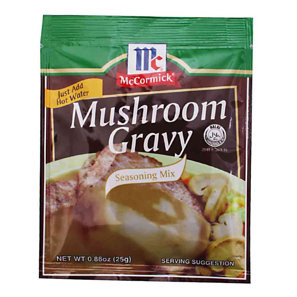 Mccormick Mushroom Gravy 25g All Day Supermarket