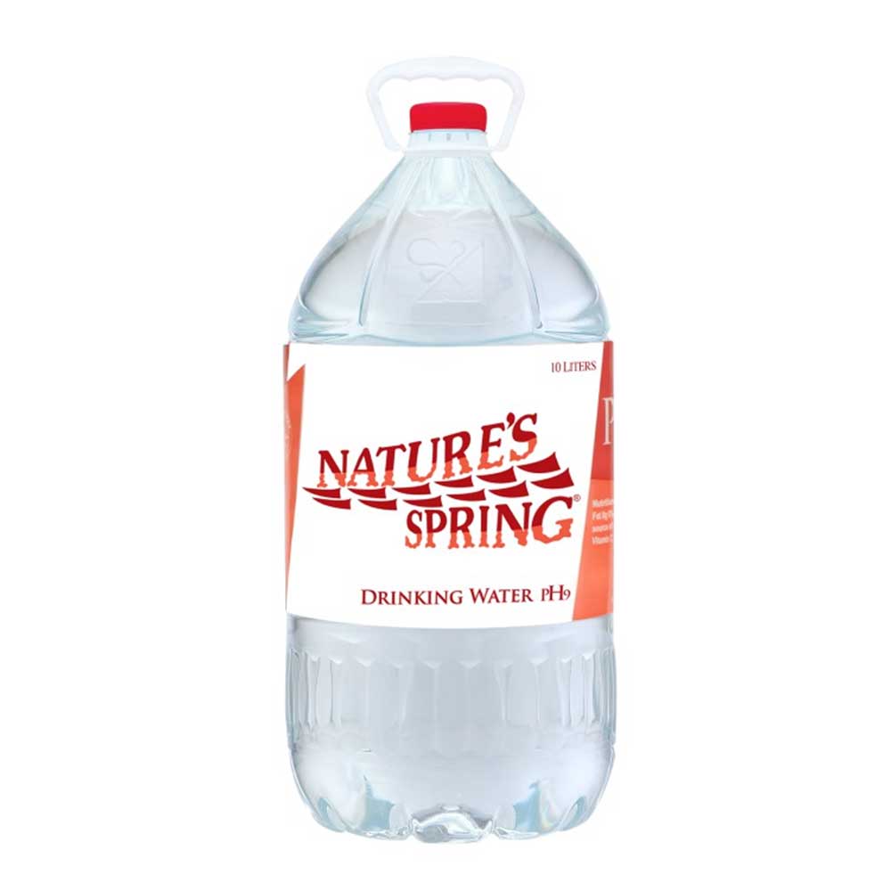 Nature's Spring Drinking Water PH9 10L All Day Supermarket